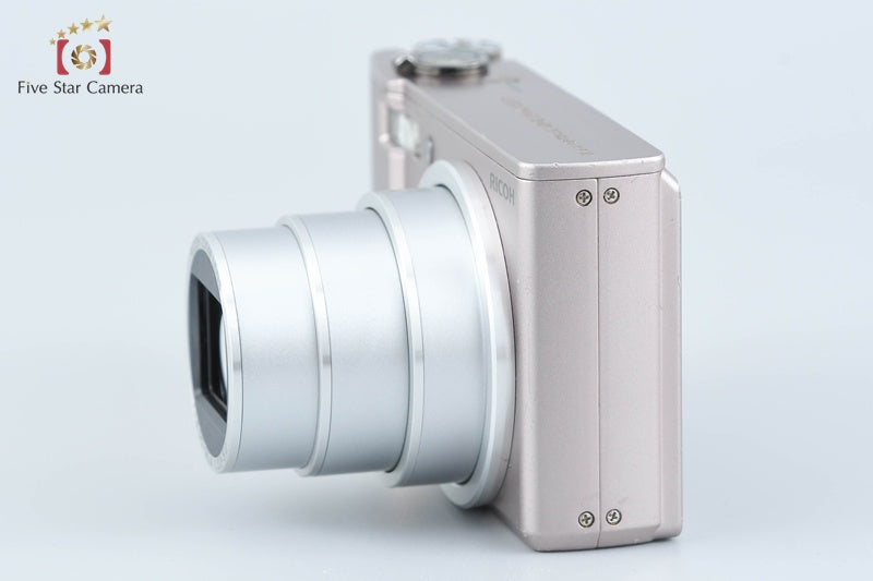 "Shutter count 1,442" Ricoh CX1 Champagne Rose 9.3 MP Digital Camera