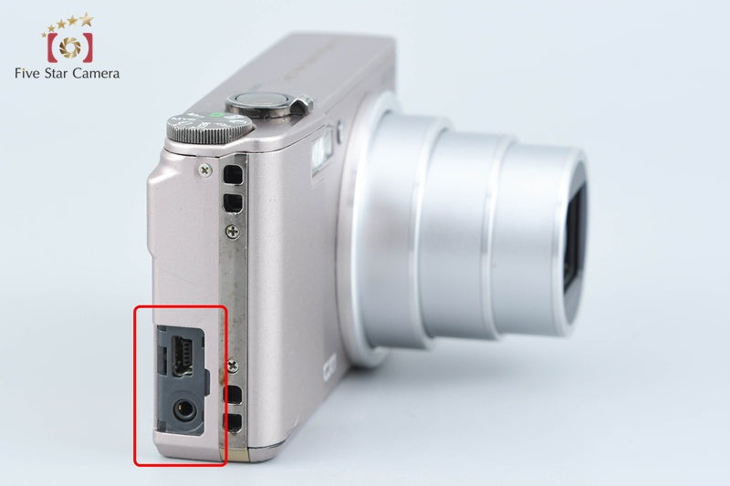 "Shutter count 1,442" Ricoh CX1 Champagne Rose 9.3 MP Digital Camera