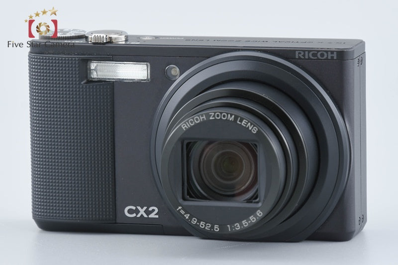 "Shutter count 479" Ricoh CX2 Black 9.3 MP Digital Camera