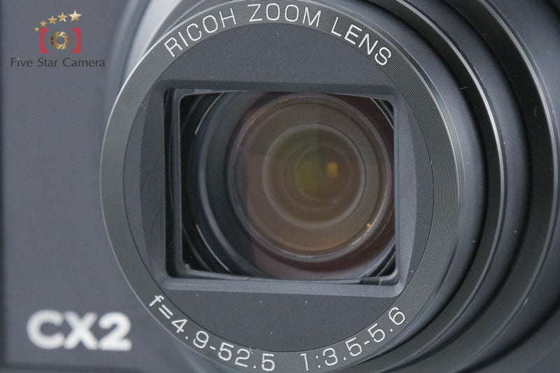 "Shutter count 479" Ricoh CX2 Black 9.3 MP Digital Camera