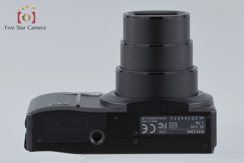 "Shutter count 968" Ricoh CX4 Black 10.0 MP Digital Camera