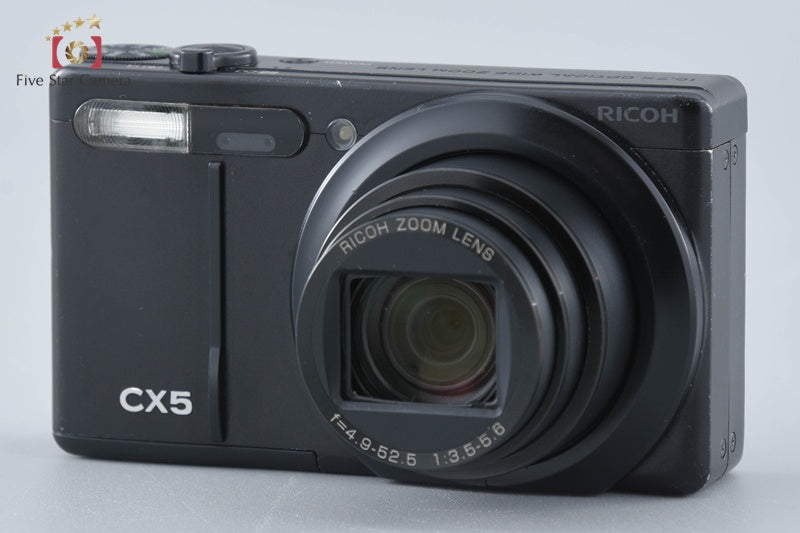 Ricoh CX5 Black 10.0 MP Digital Camera