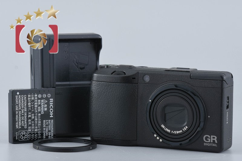 "Shutter count 1,738" Ricoh GR Digital II 10.0 MP Digital Camera