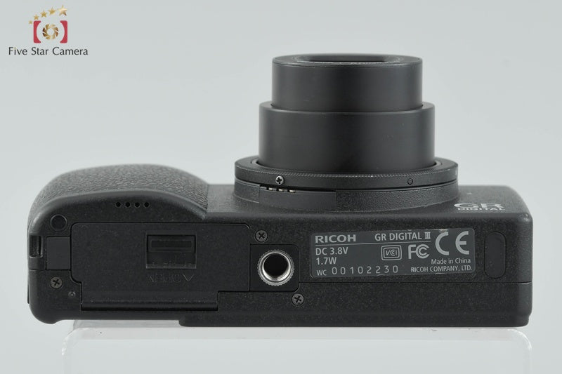 "Shutter count 5,509" Ricoh GR Digital III 10.0 MP Digital Camera
