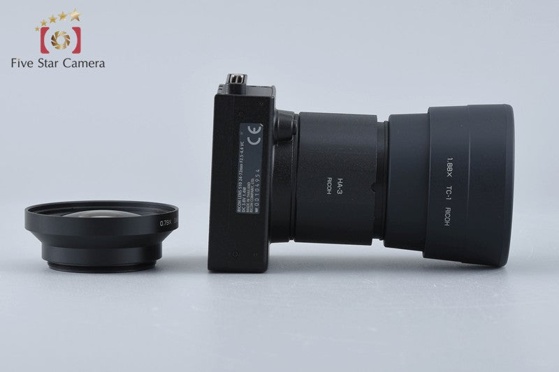 RICOH S10 24-72mm f/2.5-4.4 VC + DW-6 0.79x, TC-1 1.88x Conversion Lens