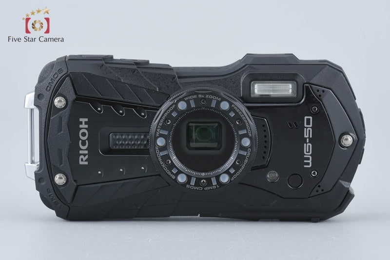 "Shutter count 3,500" Ricoh Pentax WG-50 Black 16.0 MP Waterproof Action Camera