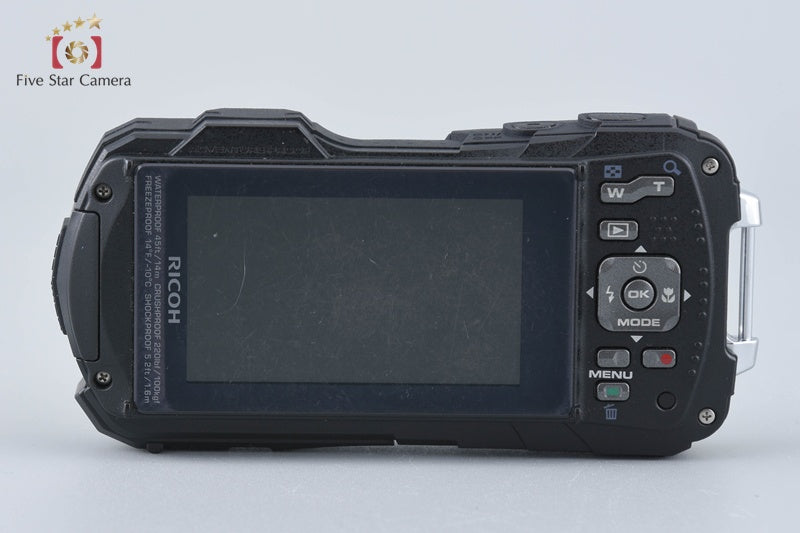 "Shutter count 3,500" Ricoh Pentax WG-50 Black 16.0 MP Waterproof Action Camera