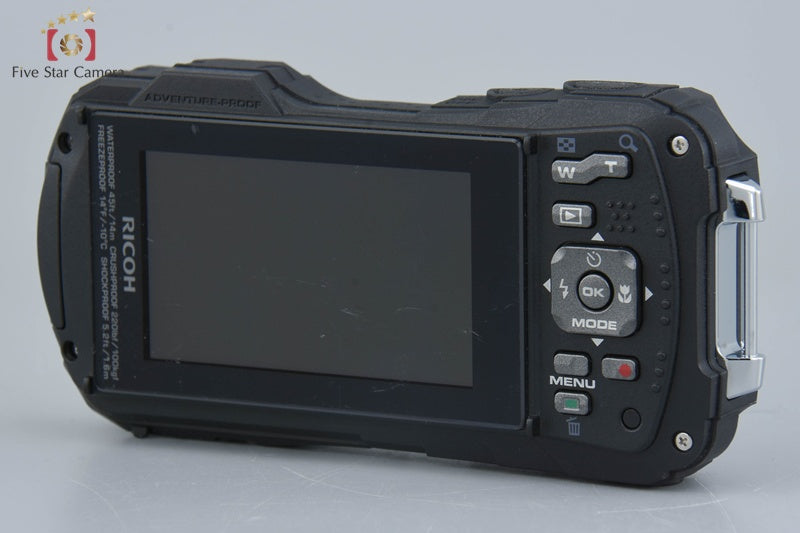 "Shutter count 338" Ricoh WG-60 Black 16.0 MP Waterproof Action Camera w/ Box