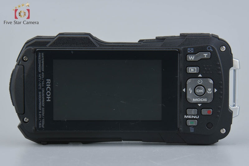 "Shutter count 338" Ricoh WG-60 Black 16.0 MP Waterproof Action Camera w/ Box