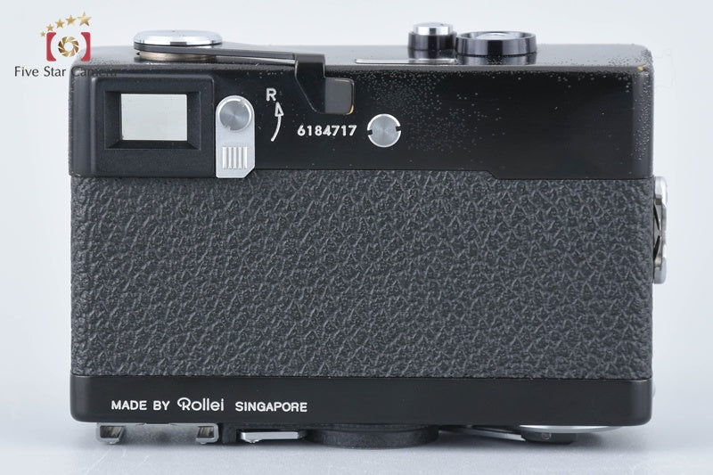 Rollei 35 Black 35mm Point & Shoot Film Camera 2025.10 Overhauled!!