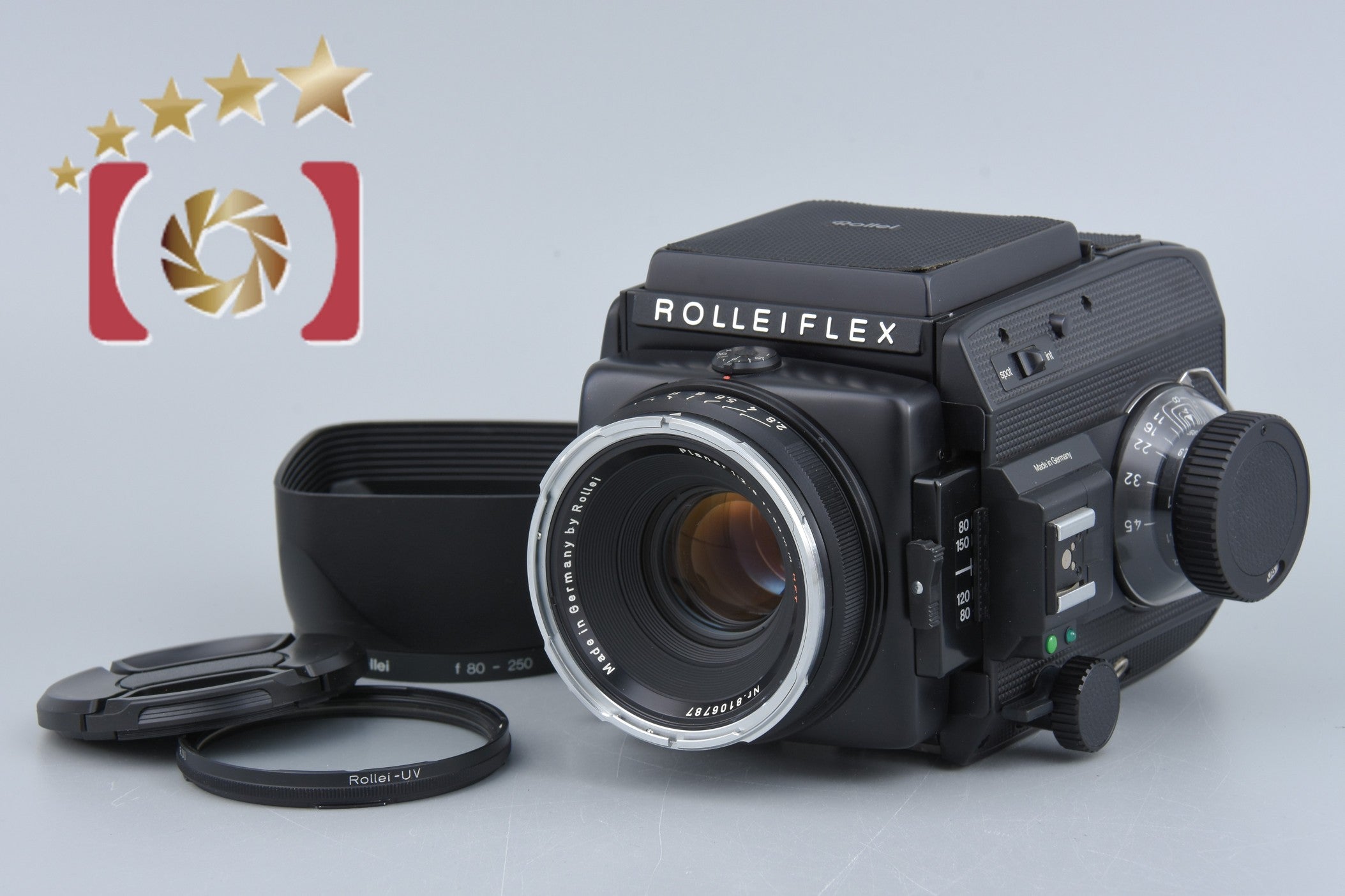 Rollei ROLLEIFLEX SL66 SE Medium Format Film Camera + Planar 80mm f/2.8 HFT