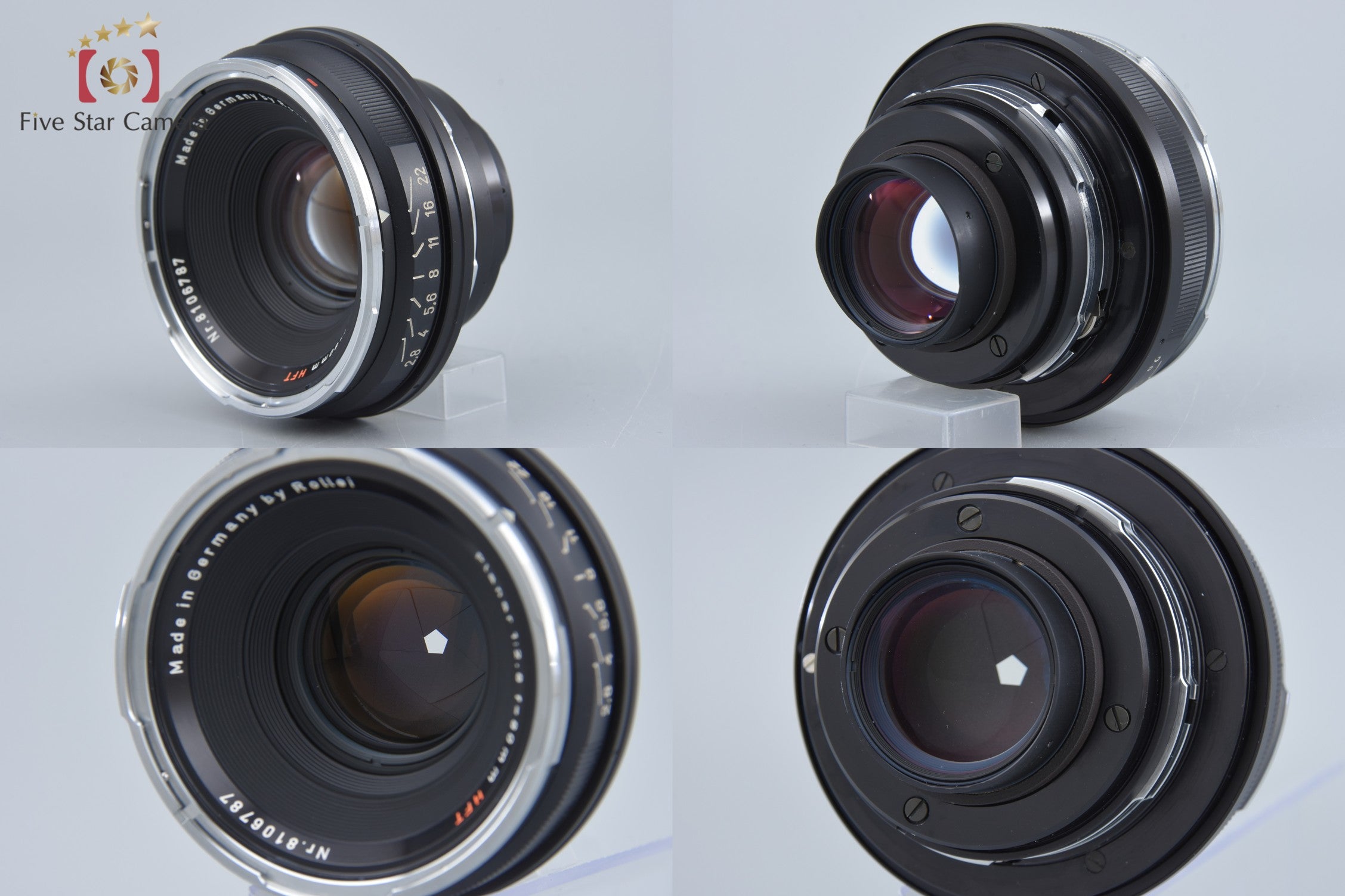 Rollei ROLLEIFLEX SL66 SE Medium Format Film Camera + Planar 80mm f/2.8 HFT