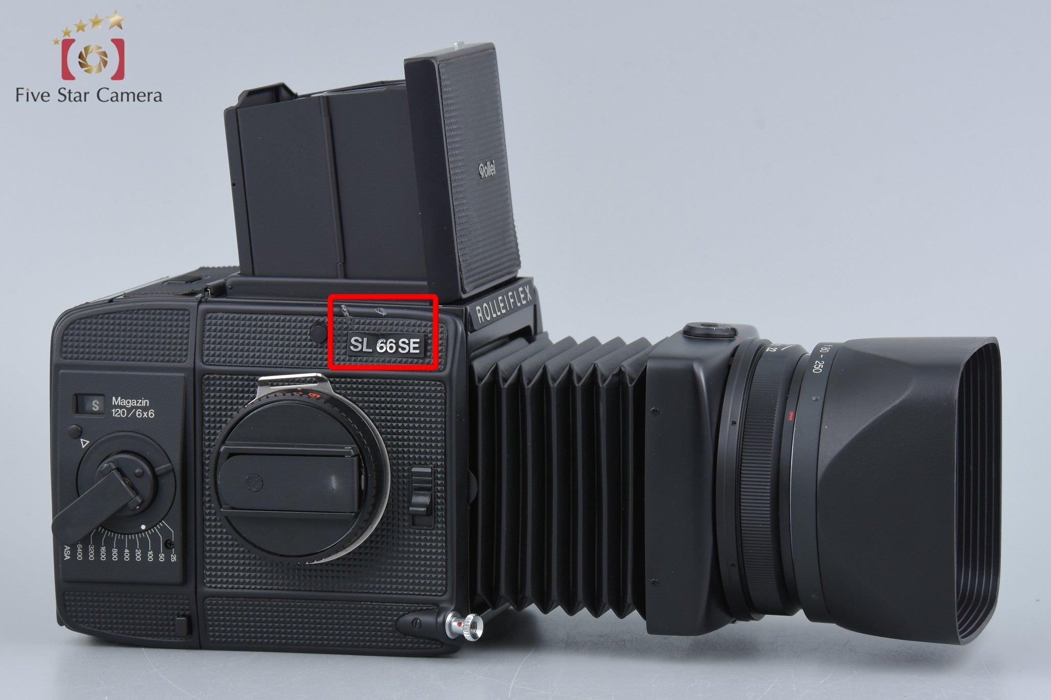 Rollei ROLLEIFLEX SL66 SE Medium Format Film Camera + Planar 80mm f/2.8 HFT