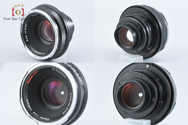 Rollei ROLLEIFLEX SL66 SE Medium Format Film Camera + Planar 80mm f/2.8 HFT