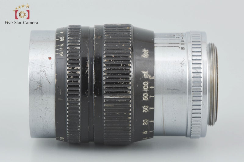 Sankyo Koki KOMURA 80mm f/1.8 for L39 LTM Leica Thread Mount Lens