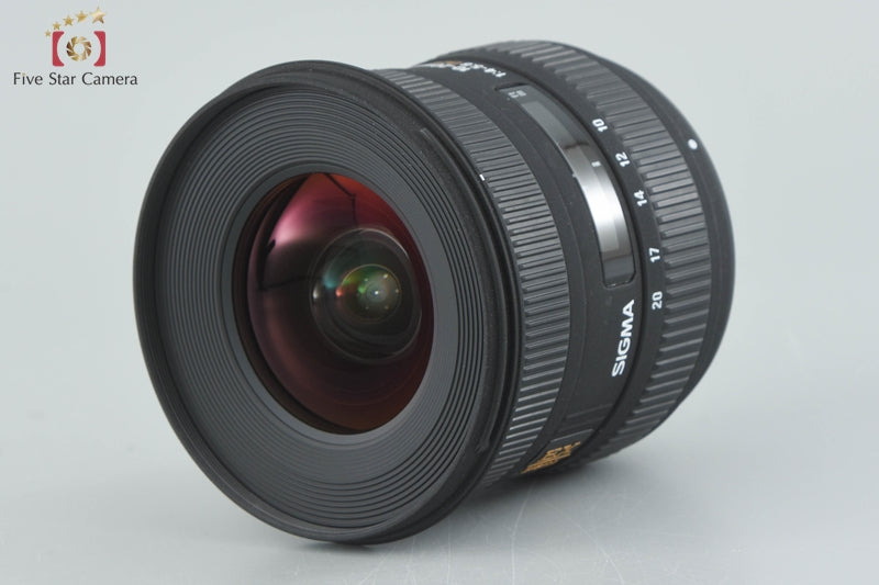 Excellent!! SIGMA 10-20mm f/4-5.6 EX DC HSM for Nikon