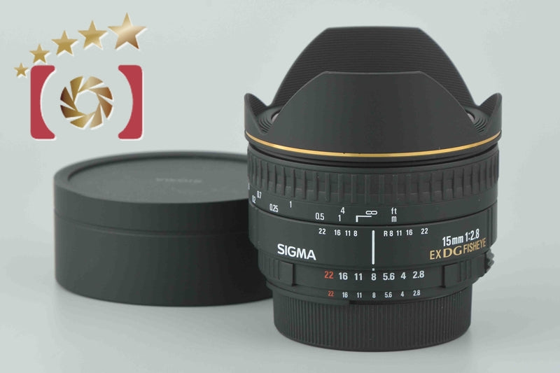 Near Mint!! Sigma 15mm f/2.8 EX DG FISHEYE for Nikon