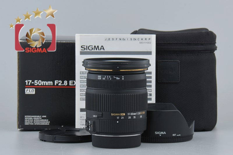 Sigma 17-50mm f/2.8 EX DC OS HSM for Pentax w/ Box
