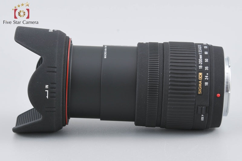 SIGMA 18-200mm f/3.5-6.3 D DC for Sony / Minolta A Mount