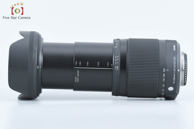 Sigma 18-300mm f/3.5-6.3 DC MACRO OS HSM Contemporary for Nikon w/ Box