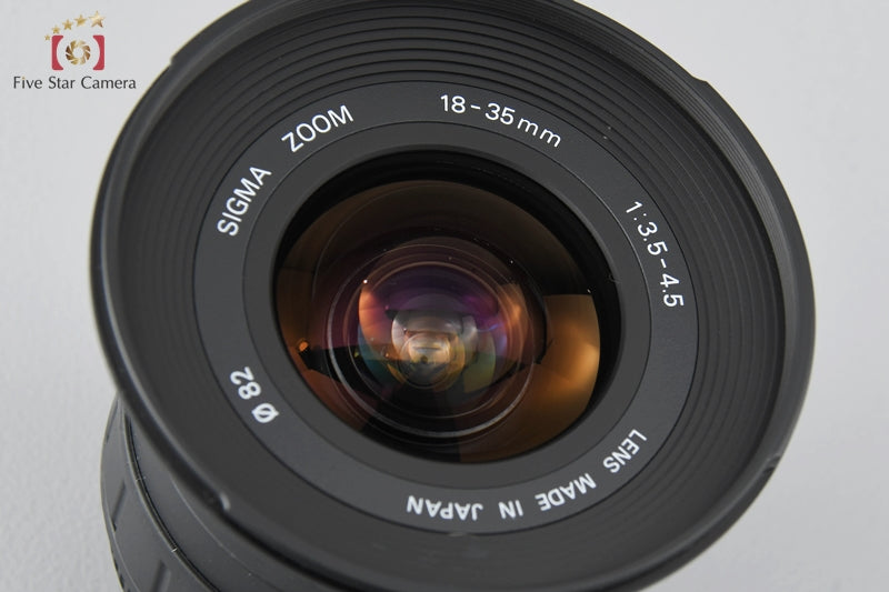 Sigma 18-35mm f/3.5-4.5 Aspherical for PENTAX K Mount