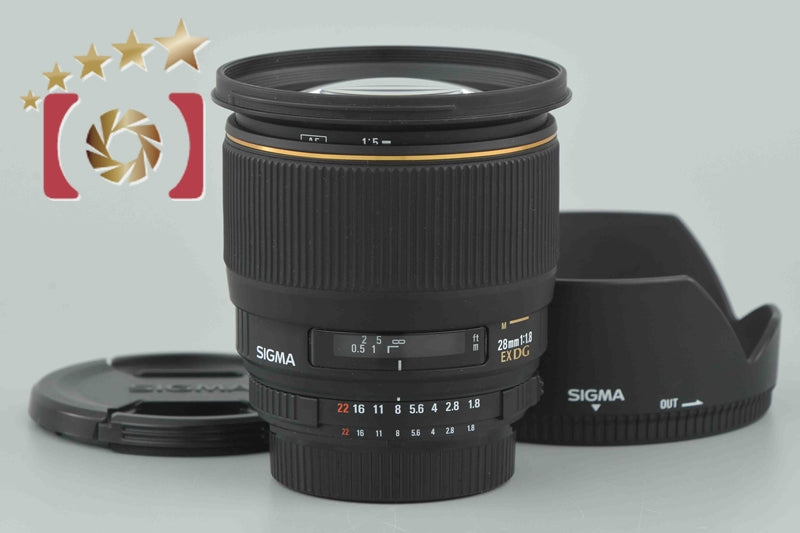 Very Good!! Sigma AF 28mm f/1.8 EX DG for Nikon