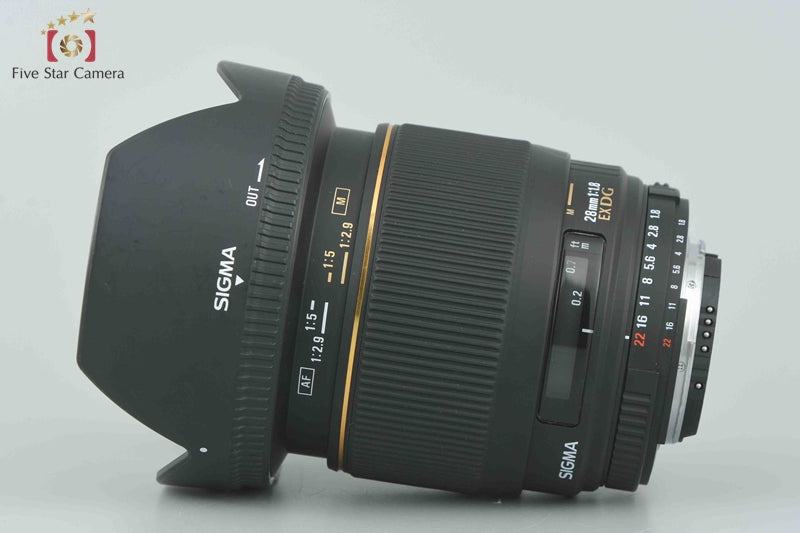 Very Good!! Sigma AF 28mm f/1.8 EX DG for Nikon