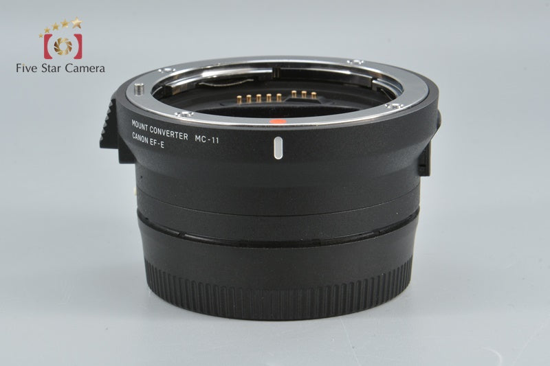Sigma Mount Converter MC-11 for Canon EF-Mount Lens to Sony E Mount