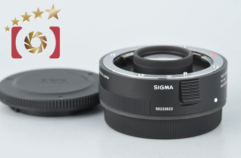 Excellent!! Sigma TC-1401 Teleconverter 1.4x for Canon