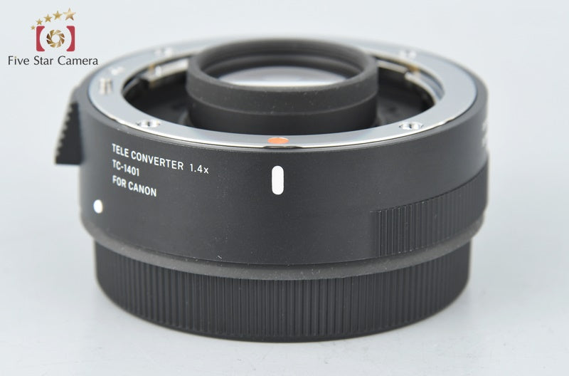 Excellent!! Sigma TC-1401 Teleconverter 1.4x for Canon