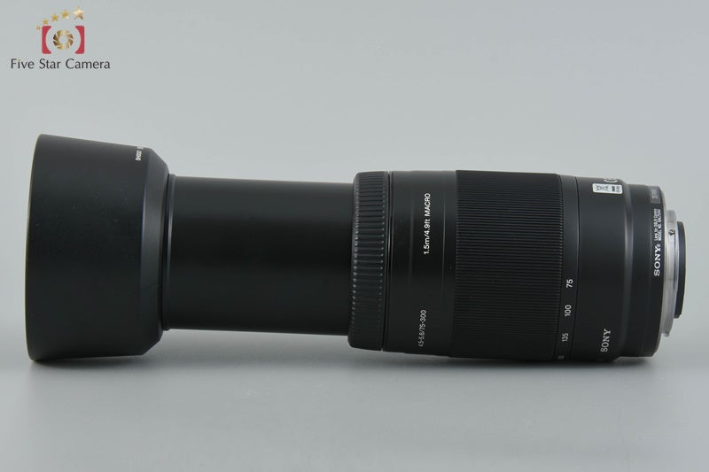 SONY 75-300mm f/4.5-5.6 MACRO SAL75300 Sony A Mount Lens