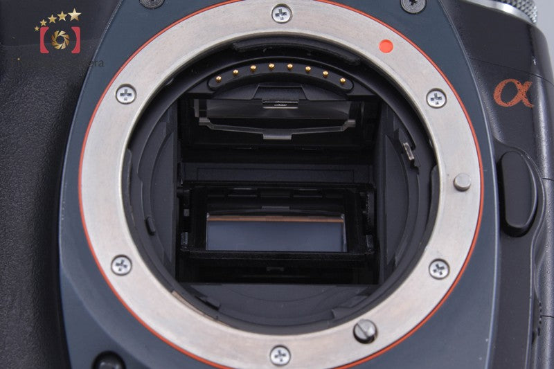 Sony α100 DSLR-A100 Black Digital SLR Camera (Japanese Language Only)