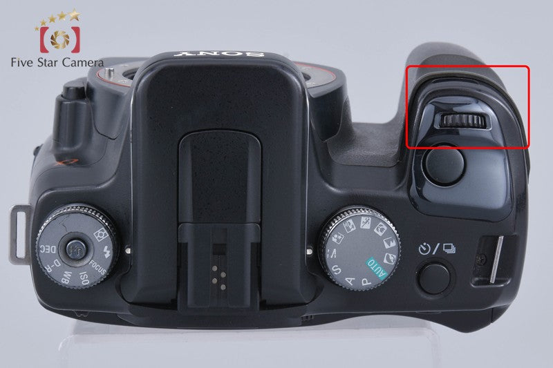 Sony α100 DSLR-A100 Black Digital SLR Camera (Japanese Language Only)
