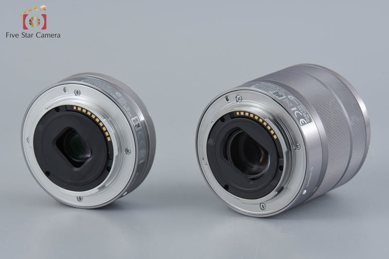Sony α NEX-3 Double Lens Kit White (Japanese Language Only)