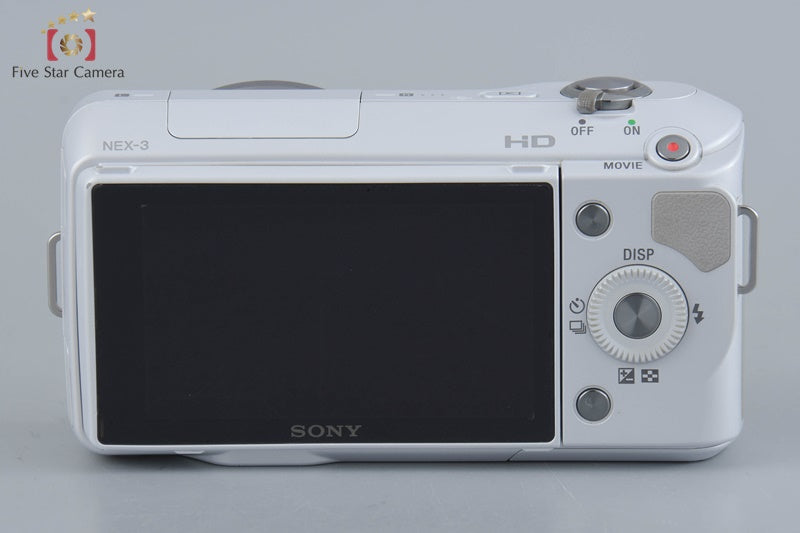 Sony α NEX-3 Double Lens Kit White (Japanese Language Only)