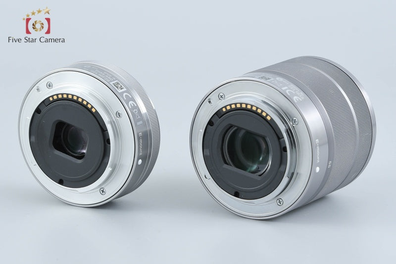 Sony α NEX-5 Double Lens Kit Silver (Japanese Language Only)