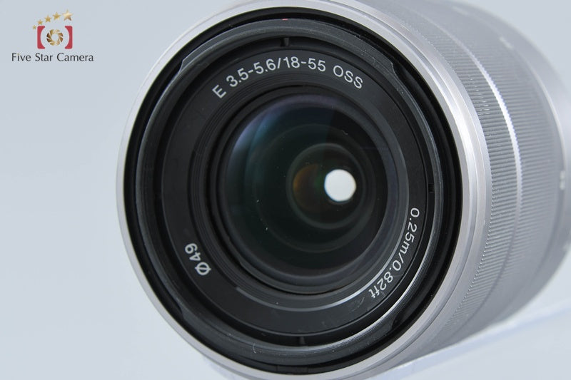 Sony α NEX-5 Double Lens Kit Silver (Japanese Language Only)