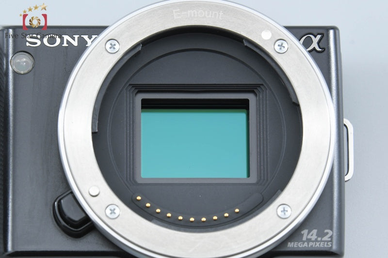 Sony α NEX-5 Black Mirrorless Camera (Japanese Language Only)