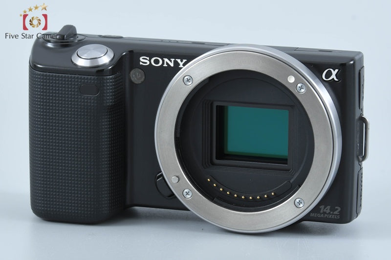 Sony α NEX-5 Black Mirrorless Camera (Japanese Language Only)
