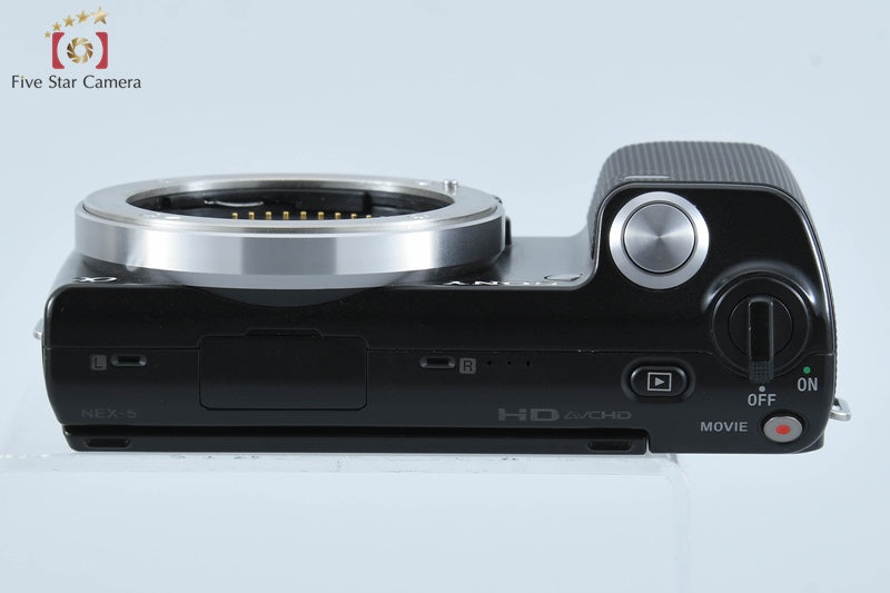 Sony α NEX-5 Black Mirrorless Camera (Japanese Language Only)