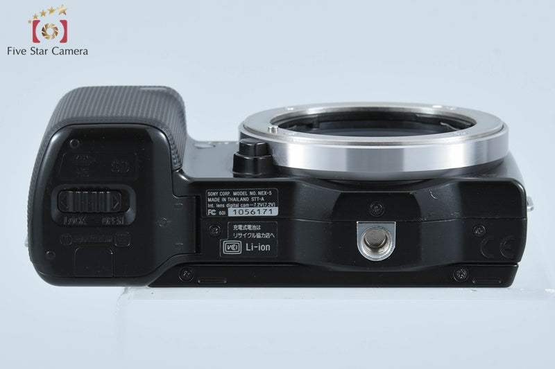 Sony α NEX-5 Black Mirrorless Camera (Japanese Language Only)