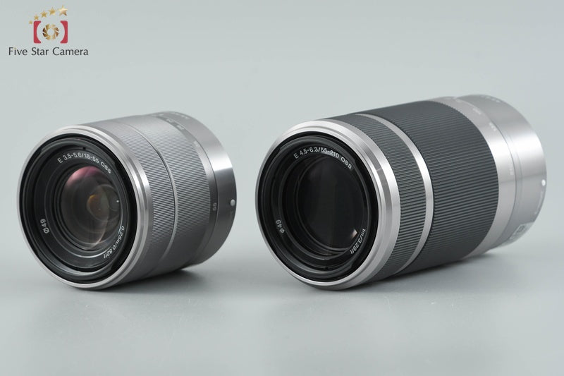 Sony α NEX-5 Double Zoom Lens Kit Silver (Japanese Language Only)