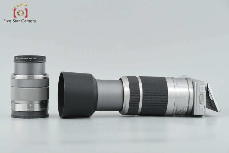 Sony α NEX-5 Double Zoom Lens Kit Silver (Japanese Language Only)