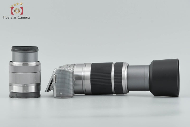 Sony α NEX-5 Double Zoom Lens Kit Silver (Japanese Language Only)