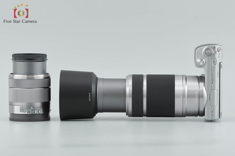 Sony α NEX-5 Double Zoom Lens Kit Silver (Japanese Language Only)