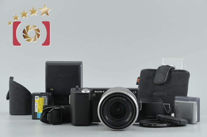 Sony α NEX-5 Black + E 18-55mm f/3.5-5.6 OSS SEL1855 (Japanese Language Only)