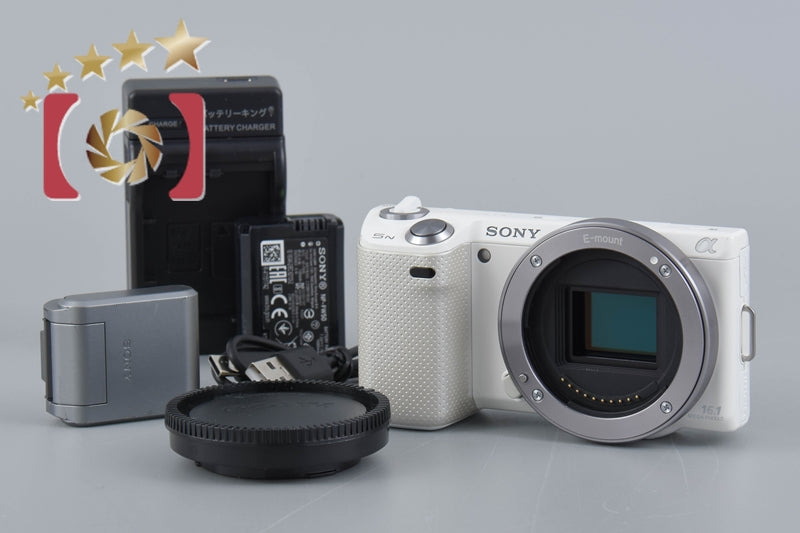 Sony α NEX-5N White Digital SLR Camera (Japanese Language Only)