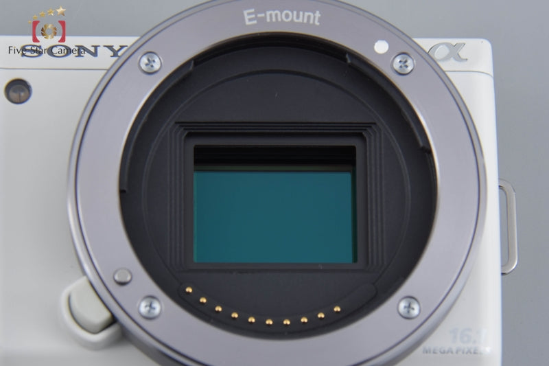 Sony α NEX-5N White Digital SLR Camera (Japanese Language Only)