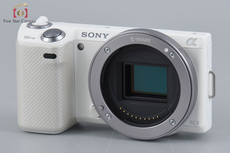 Sony α NEX-5N White Digital SLR Camera (Japanese Language Only)
