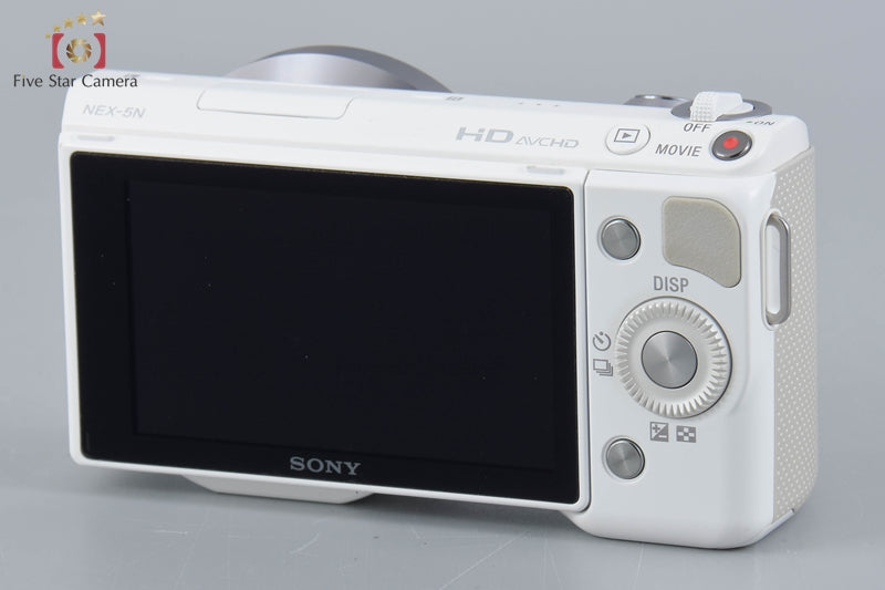 Sony α NEX-5N White Digital SLR Camera (Japanese Language Only)